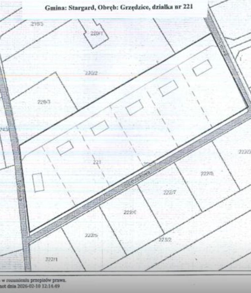 Działka budowlana Grzędzice Mężyki, Limonkowa. Zdjęcie 1