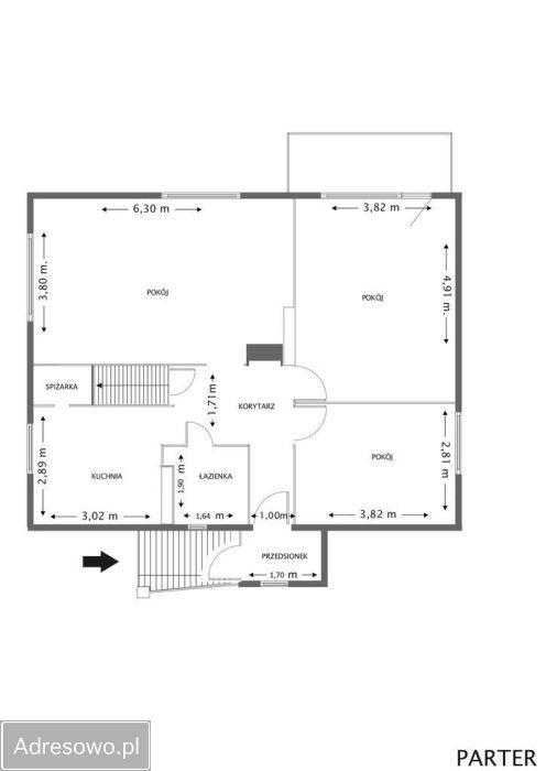 Mieszkanie 3-pokojowe Gdańsk Wrzeszcz, ul. Grzegorza z Sanoka. Zdjęcie 8
