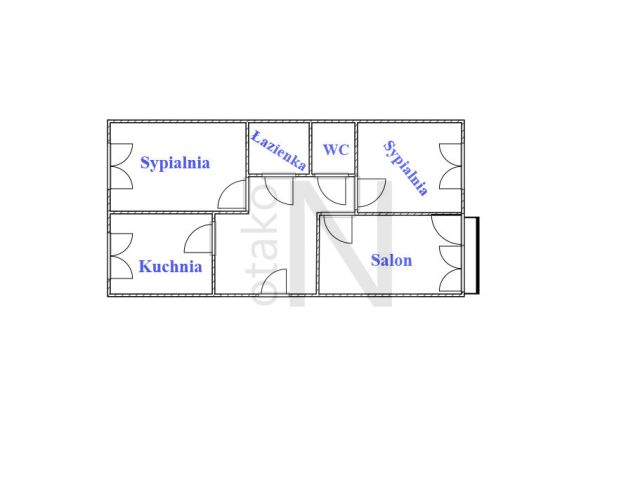 Mieszkanie 3-pokojowe Częstochowa Północ. Zdjęcie 8