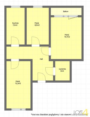 Mieszkanie 3-pokojowe Tarnów, ul. Franciszka Żwirki. Zdjęcie 15