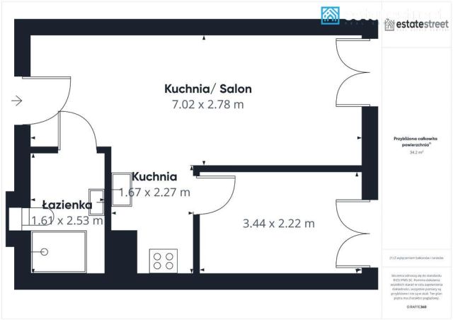 Mieszkanie 2-pokojowe Kraków, ul. Fabryczna. Zdjęcie 16