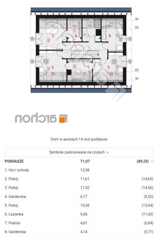 dom wolnostojący, 4 pokoje Dębina. Zdjęcie 15