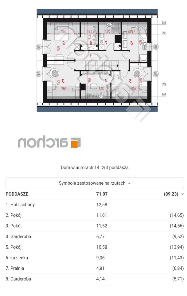 dom wolnostojący, 4 pokoje Dębina. Zdjęcie 15