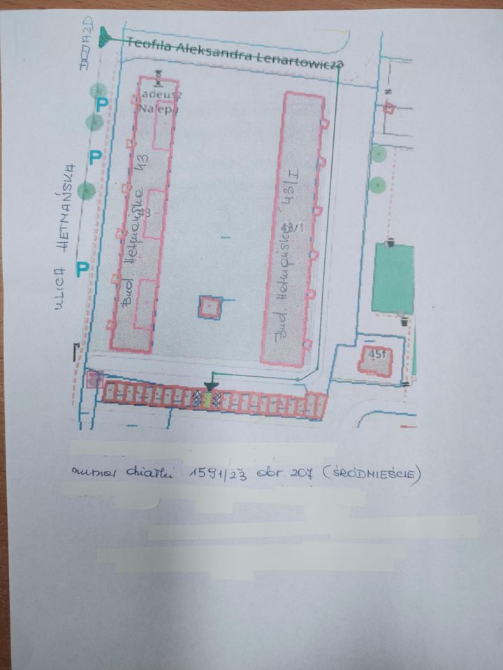 Garaż/miejsce parkingowe Rzeszów Śródmieście, ul. Hetmańska