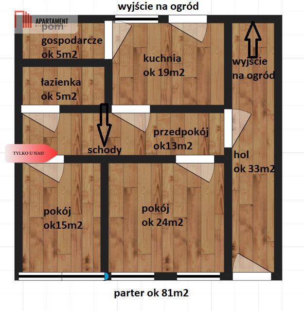 kamienica, 4 pokoje Sułów, ul. Ogrodowa. Zdjęcie 4