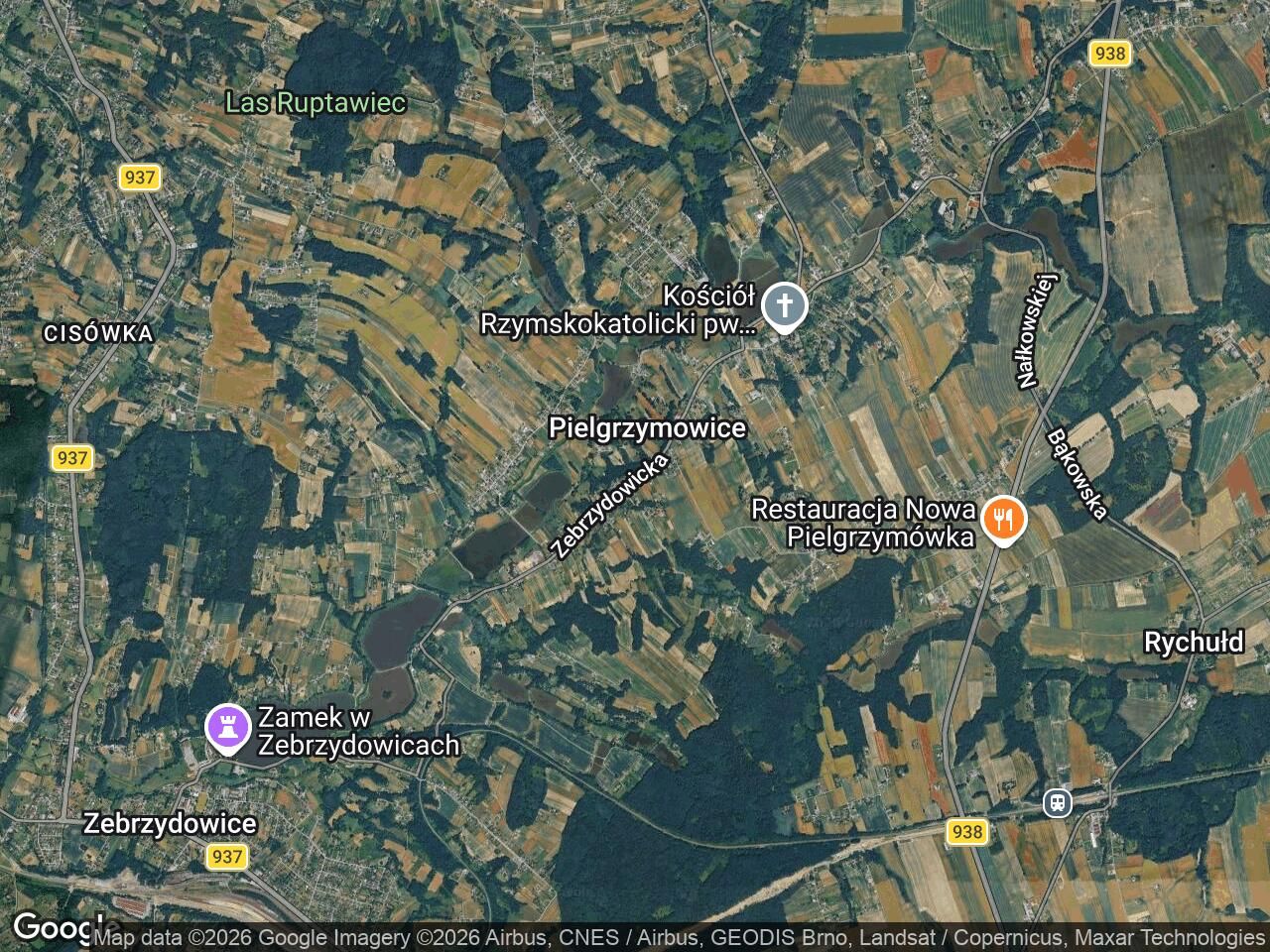 Działka budowlana Pielgrzymowice, ul. Zebrzydowicka. Zdjęcie 1