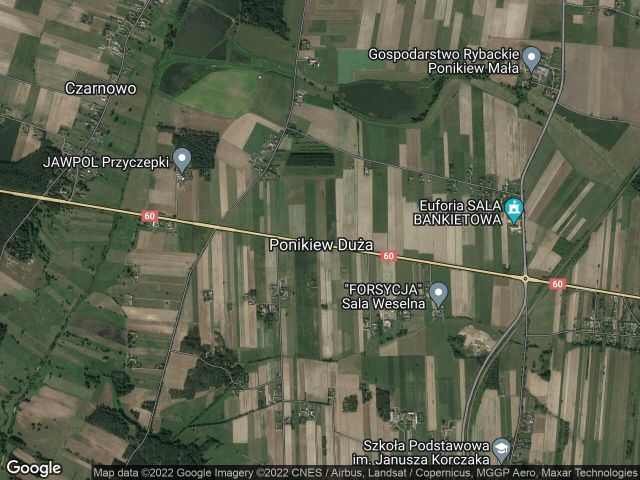 Działka budowlana Ponikiew Duża. Zdjęcie 1