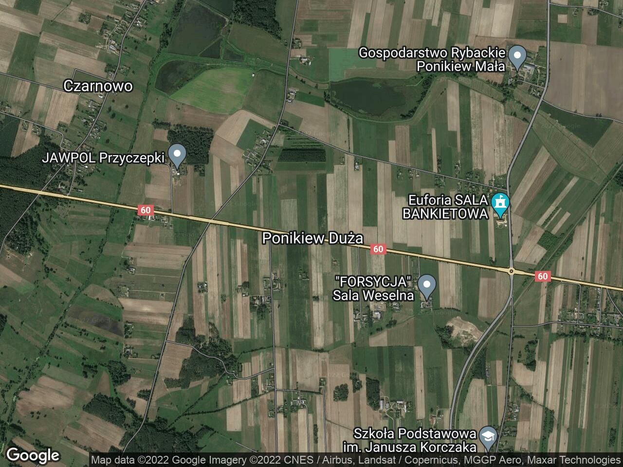 Działka budowlana Ponikiew Duża. Zdjęcie 1