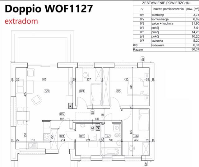 dom wolnostojący, 4 pokoje Dąbrówka. Zdjęcie 9