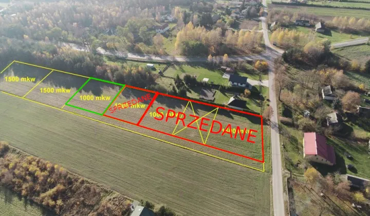 Działka budowlana Pryszczowa Góra