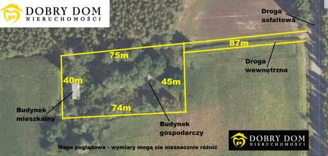 dom wolnostojący, 2 pokoje Wiejki. Zdjęcie 3