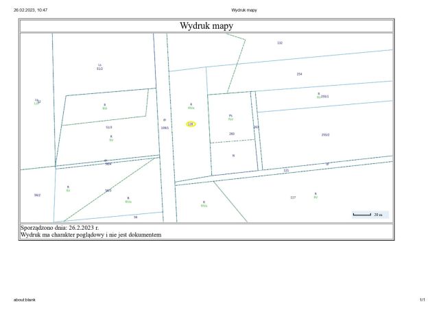 Działka rolna Glicko. Zdjęcie 1