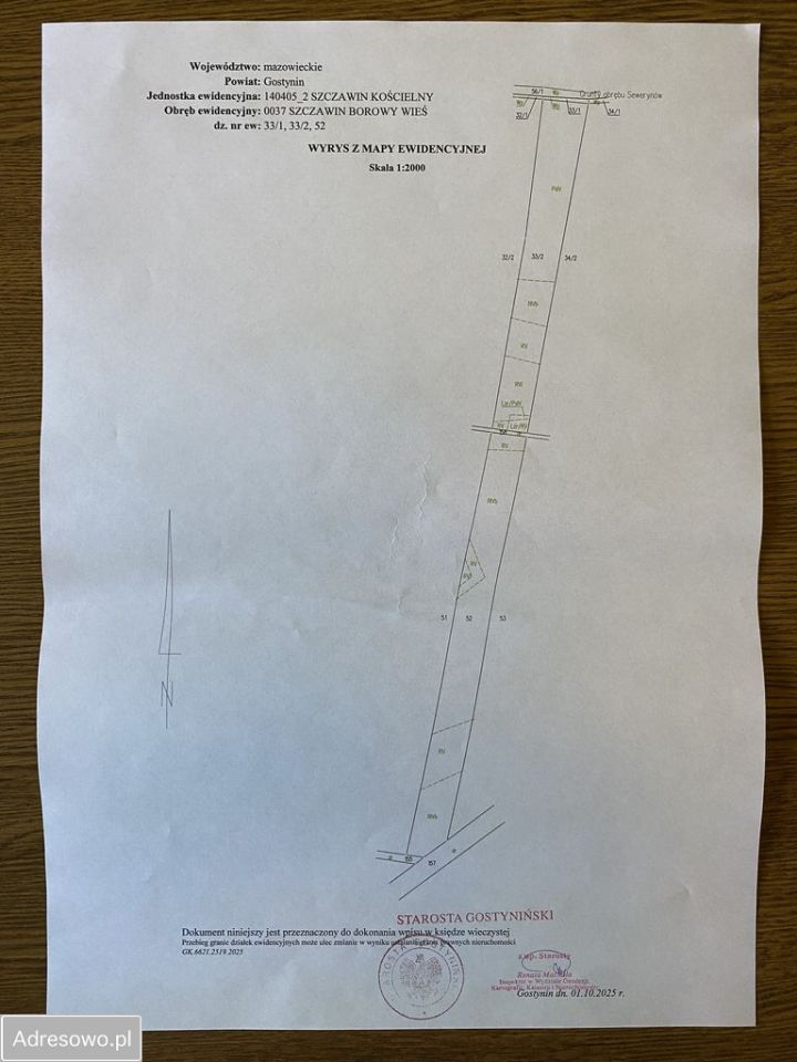 Działka rolna Gołas. Zdjęcie 6