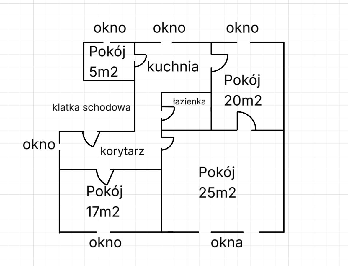 Mieszkanie 4-pokojowe Olsztyn Śródmieście, ul. Dąbrowszczaków. Zdjęcie 8