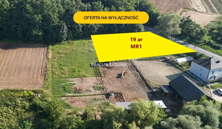 Działka budowlana Stręgoborzyce