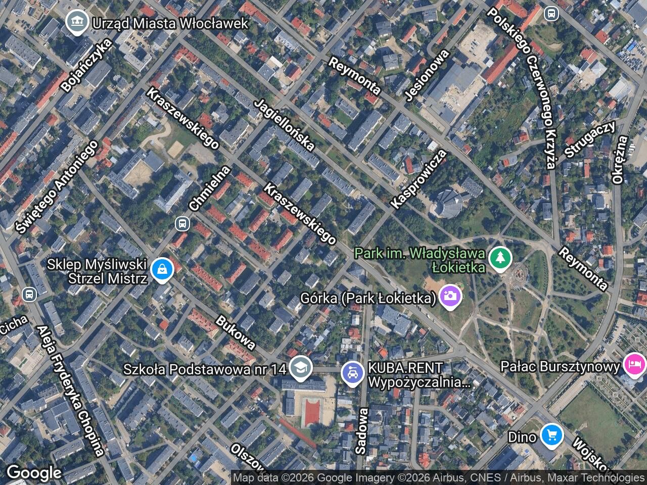 Mieszkanie 2-pokojowe Włocławek Centrum, ul. Józefa Ignacego Kraszewskiego. Zdjęcie 1