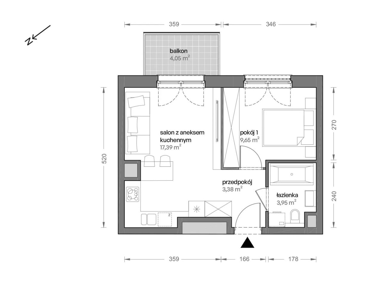 Mieszkanie 2-pokojowe Katowice Brynów, ul. Ceglana. Zdjęcie 7