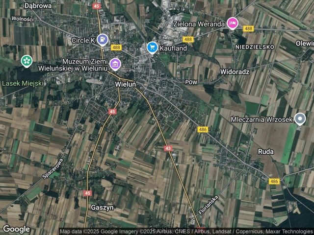 Działka budowlana Wieluń Stare Sady, ul. Częstochowska. Zdjęcie 1