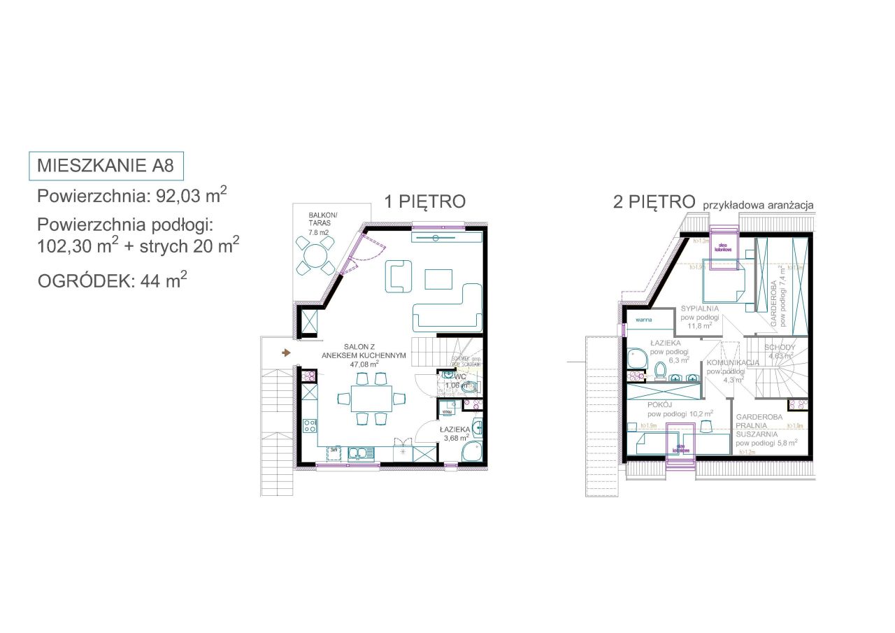 Mieszkanie 3-pokojowe Wrocław Wojszyce, ul. Kazimiery Iłłakowiczówny. Zdjęcie 7