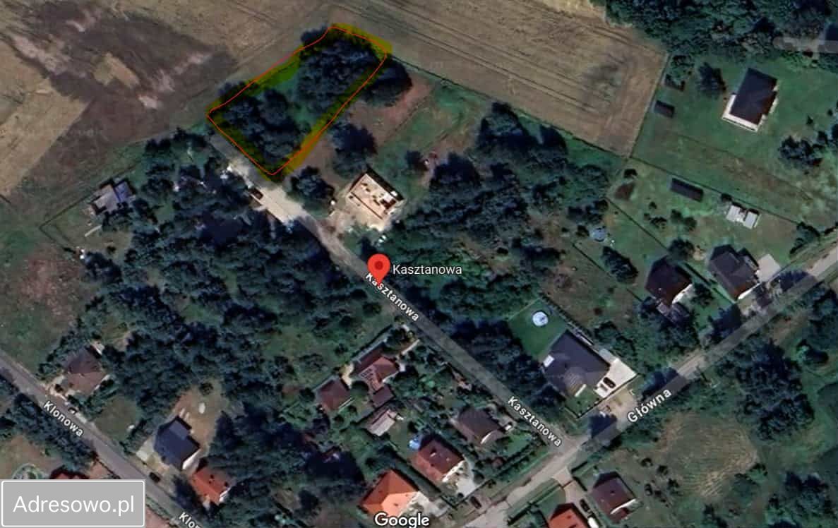 Działka budowlana Chwałowice, ul. Kasztanowa. Zdjęcie 9