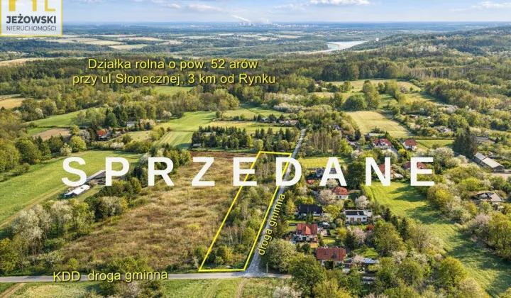 Działka rolna Kazimierz Dolny Cholewianka, ul. Słoneczna