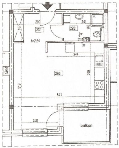 Mieszkanie 1-pokojowe Karpacz, ul. Stefana Okrzei. Zdjęcie 13