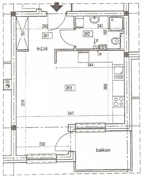 Mieszkanie 1-pokojowe Karpacz, ul. Stefana Okrzei. Zdjęcie 13