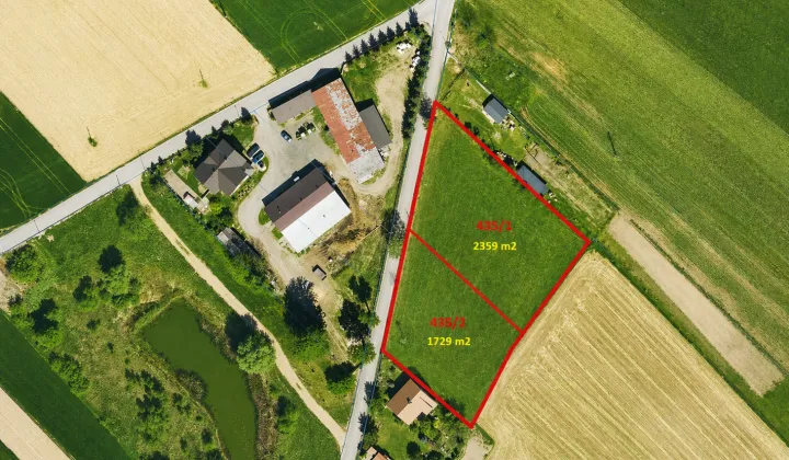 Działka budowlana Czaplice