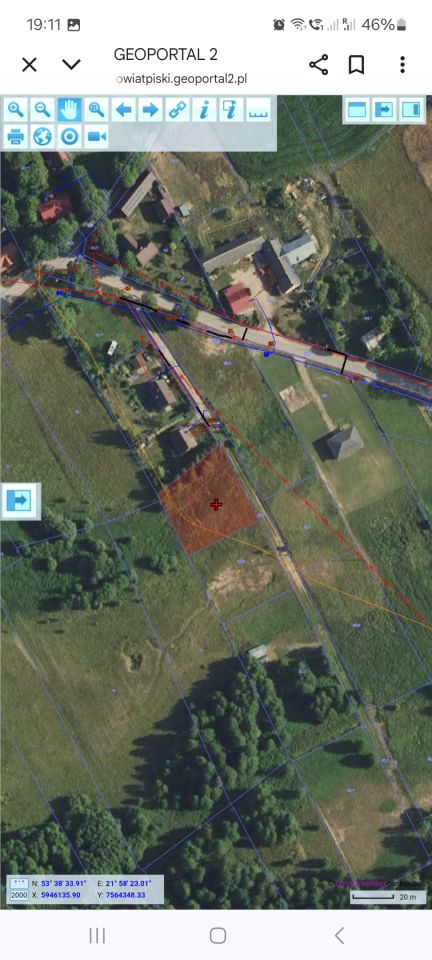 Działka budowlana Giętkie. Zdjęcie 6