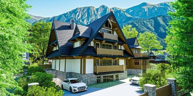 dom letniskowy, 16 pokoi Zakopane Centrum. Zdjęcie 1