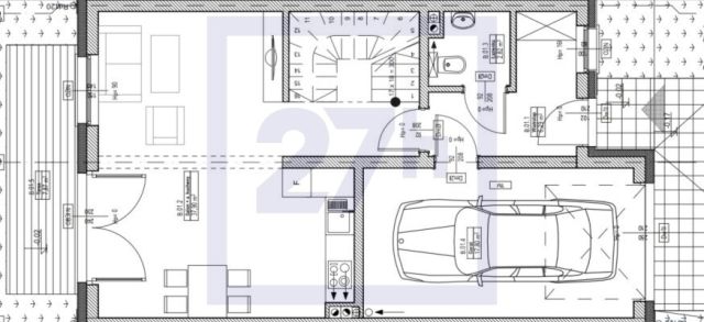 dom szeregowy, 5 pokoi Miękinia, ul. Osiedlowa. Zdjęcie 3