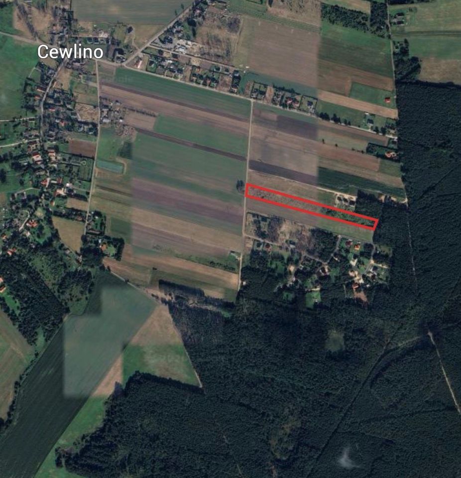 Działka budowlana Cewlino. Zdjęcie 4