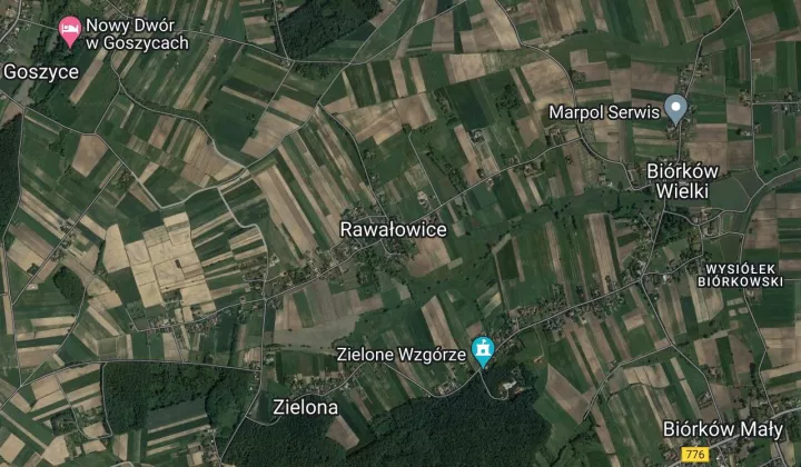Działka siedliskowa Rawałowice
