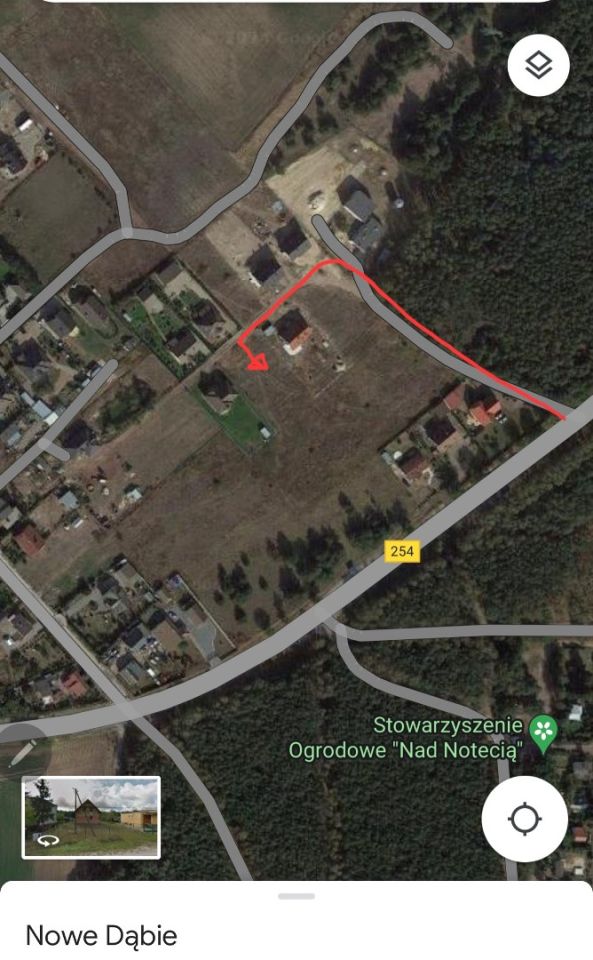 Działka Nowe Dąbie. Zdjęcie 2