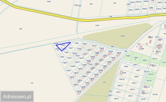 Działka budowlana Poniatowice. Zdjęcie 1