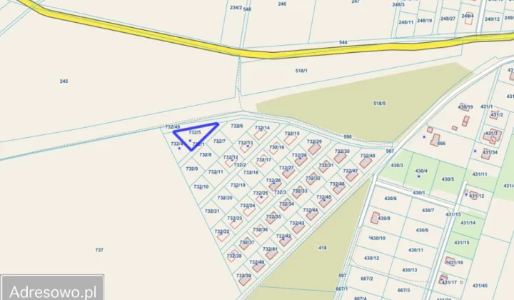 Działka budowlana Poniatowice