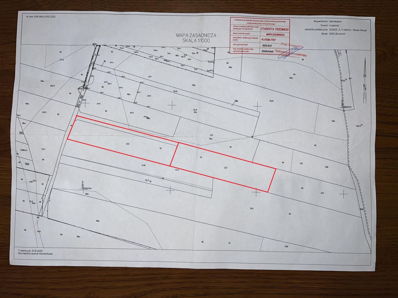 Działka siedliskowa Brochocin. Zdjęcie 3