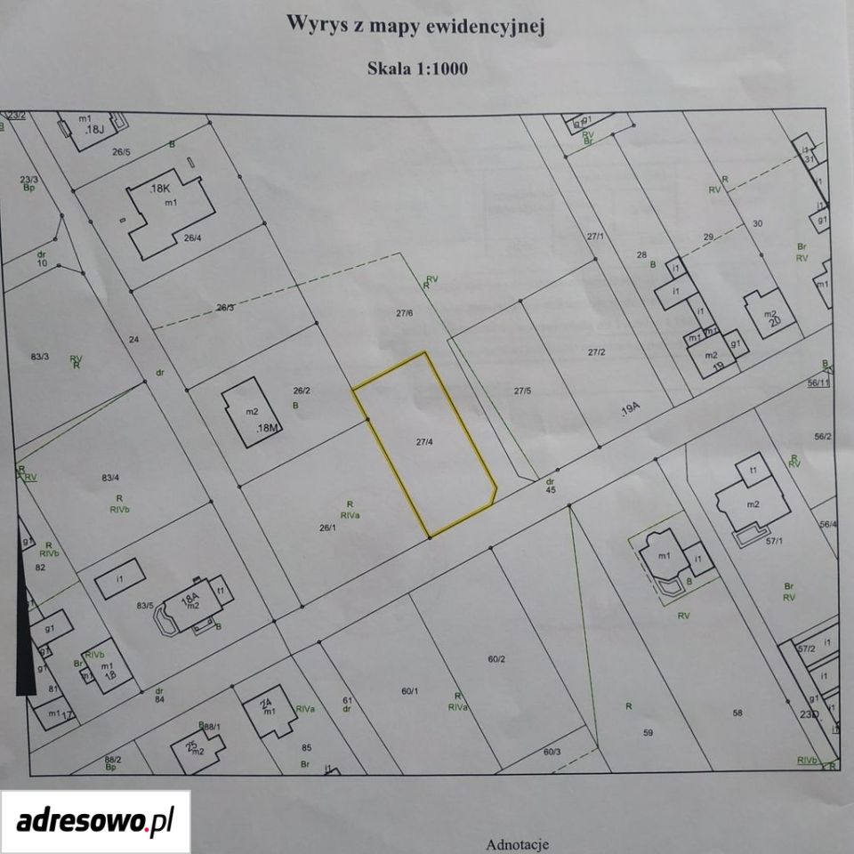 Działka budowlana Nowy Widzim. Zdjęcie 2
