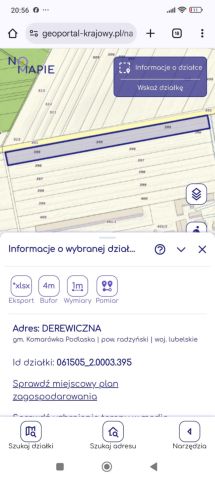 Działka rolna Derewiczna. Zdjęcie 1