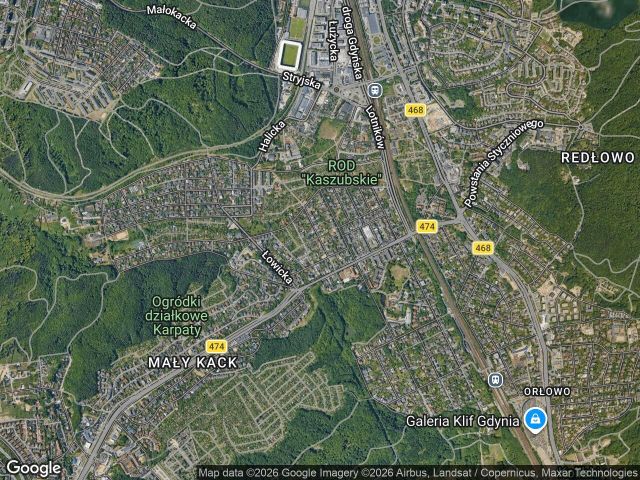 Działka budowlana Gdynia Orłowo, ul. Kurpiowska. Zdjęcie 1
