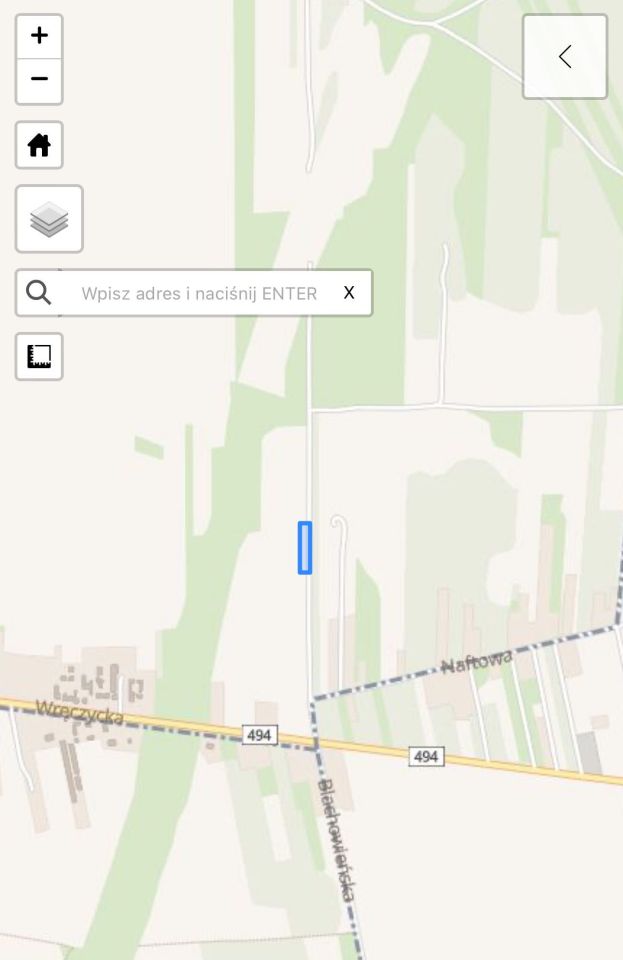 Działka inwestycyjna Szarlejka, ul. Naftowa. Zdjęcie 3