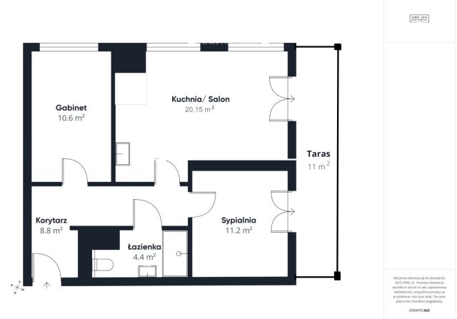 Mieszkanie 3-pokojowe Warszawa Praga-Południe. Zdjęcie 19