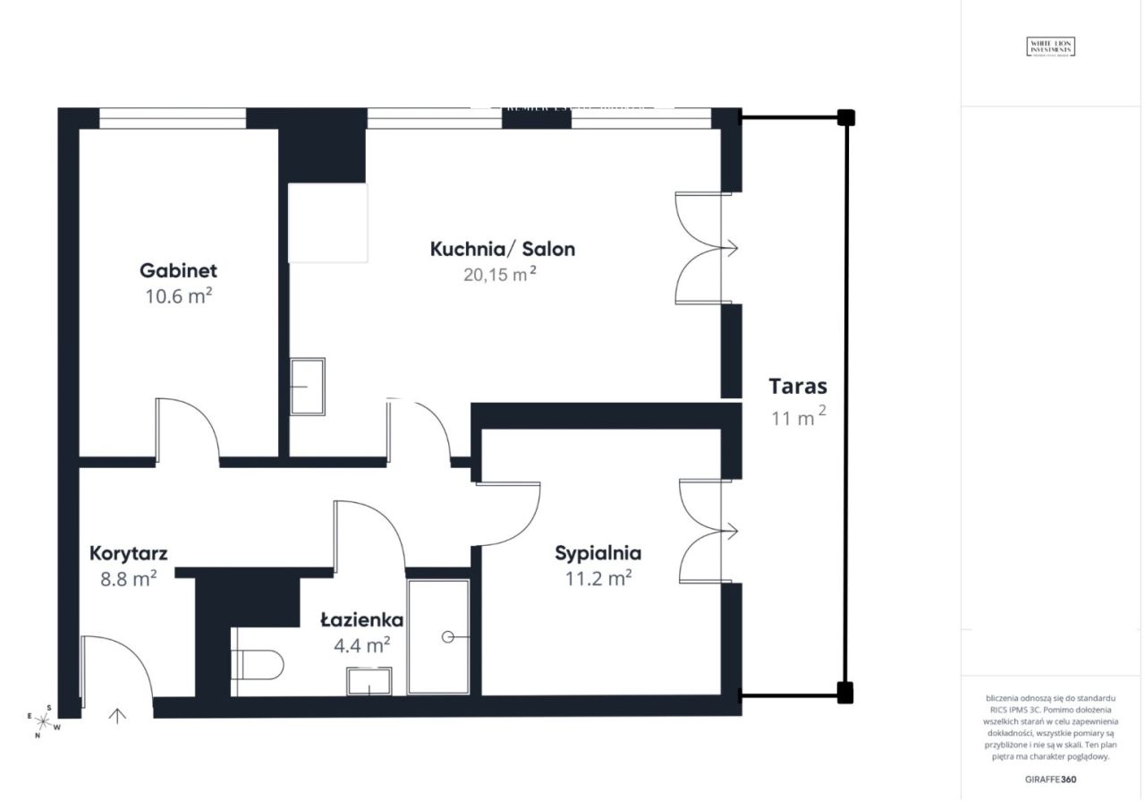 Mieszkanie 3-pokojowe Warszawa Praga-Południe, ul. Ostrobramska. Zdjęcie 19