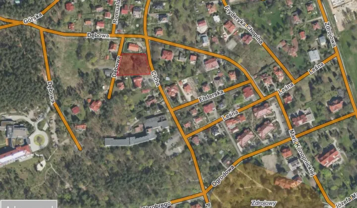 Działka budowlana Polanica-Zdrój, ul. Cicha