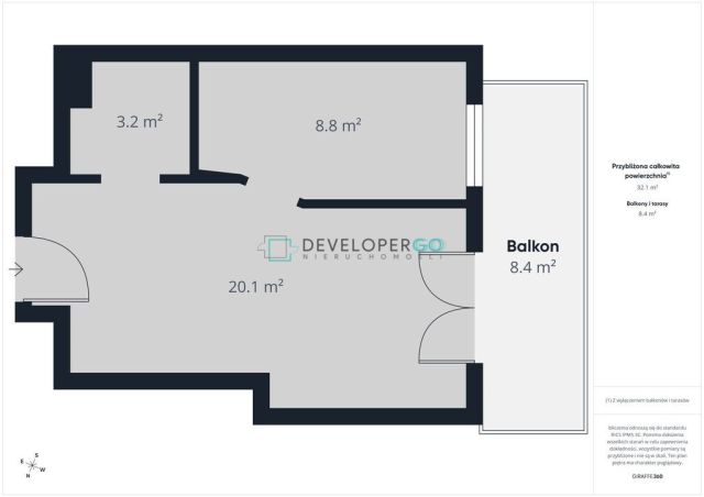 Mieszkanie 2-pokojowe Białystok Wysoki Stoczek, ul. Wysoki Stoczek. Zdjęcie 12