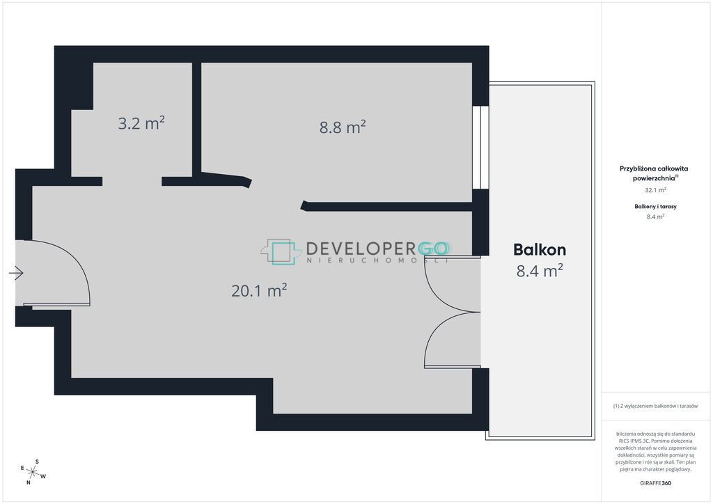 Mieszkanie 2-pokojowe Białystok Wysoki Stoczek, ul. Wysoki Stoczek. Zdjęcie 12