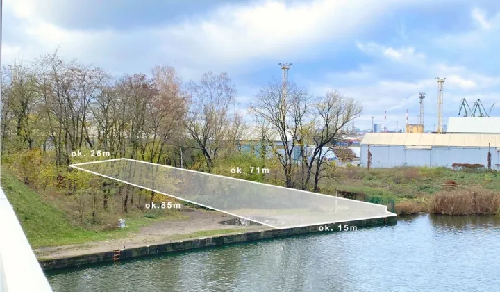 Działka inwestycyjna Szczecin Śródmieście, ul. Gdańska