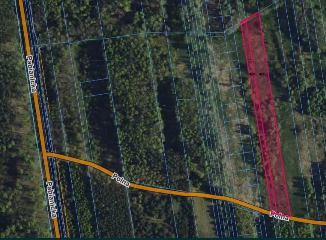 Działka rolna Huta Dłutowska Kapkazy, ul. Polna. Zdjęcie 5