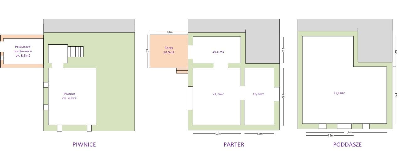 bliźniak, 2 pokoje Dąbrowa Górnicza Strzemieszyce Wielkie, ul. Strzemieszycka. Zdjęcie 7