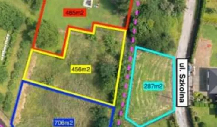 Działka budowlana Kobiernice, ul. Szkolna